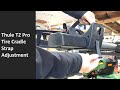 Thule T2 Pro Rear Tire Cradle Strap Adjustment