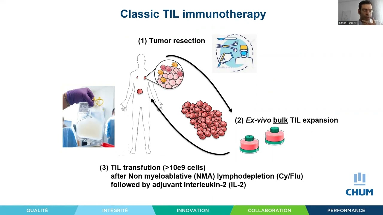 Adoptive immunotherapy with tumor-infiltrating T lymphocytes - Simon Turcotte