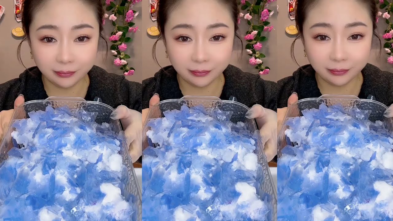 FREEZER FROST ICE | FREEZER FROST SCRAPING | ICE EATING | WHITE ICE | 얼음 먹