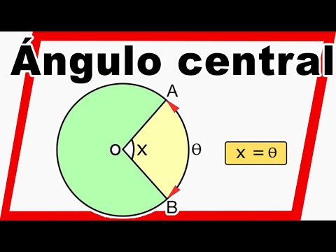 Video: ¿Cómo encuentras un ángulo central?