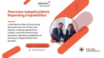 Planview AdaptiveWork Reporting Capabilities Walk Through Demo Video