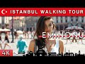 Istanbul  🇹🇷 | EMINÖNÜ 🚊| October 2023 | 4K HD•60 fps