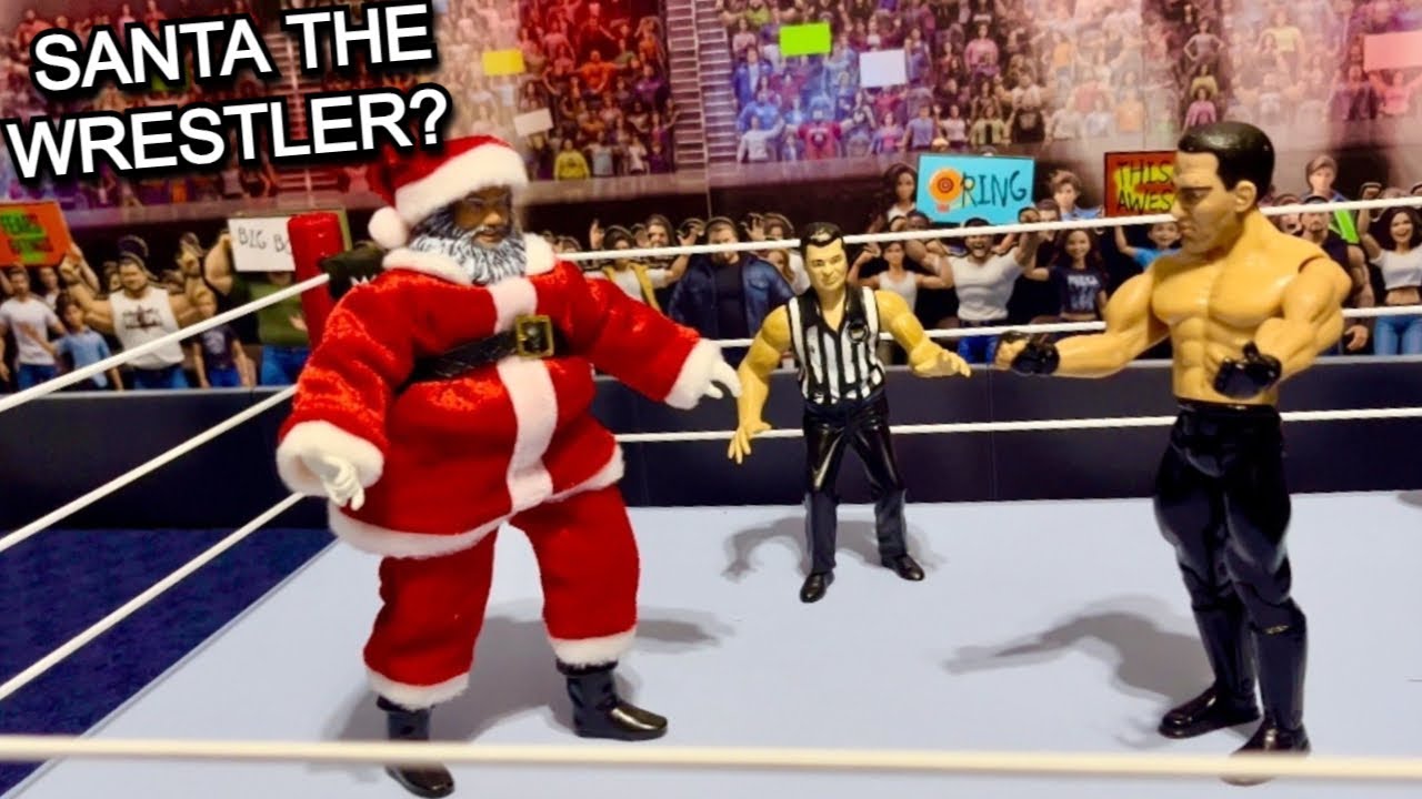 Сможет ли Санта-Клаус победить в борцовском поединке?