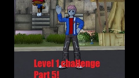 Beating Fusionfall Retrobution with ONLY level 1 gear! (Part 5 1/2) (READ DESC)