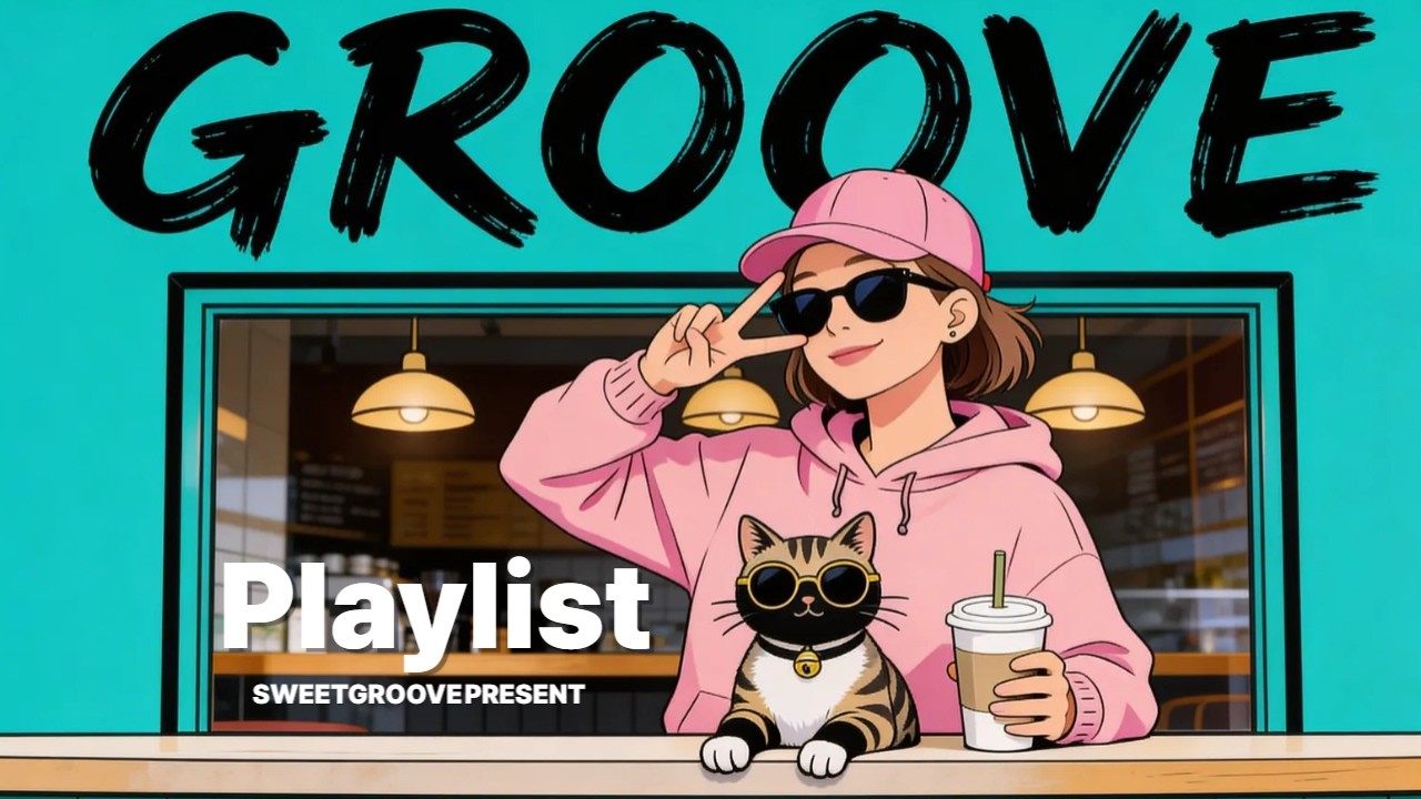 Playlist | 그루브 한잔하면 오늘 하루 기분 업 ☕✨ 기분 올리는 Jazz Hip Hop × Groove Pop  Study · Focus · Chill