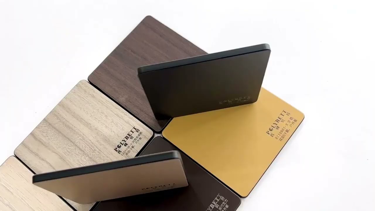 Polybett exterior hpl board