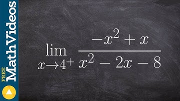 Use baby numbers to evaluate the right hand limit of a rational function
