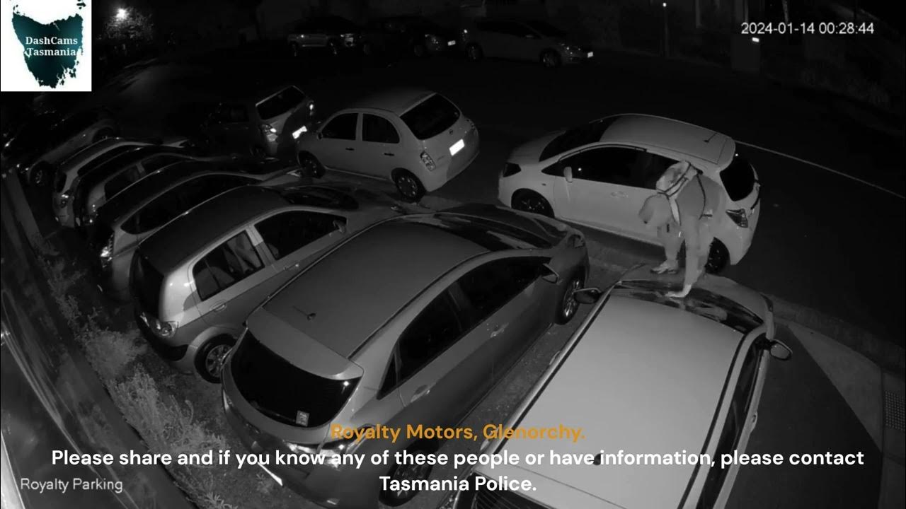 Royalty Motors, Glenorchy, Tasmania vandalism damage car YouTube
