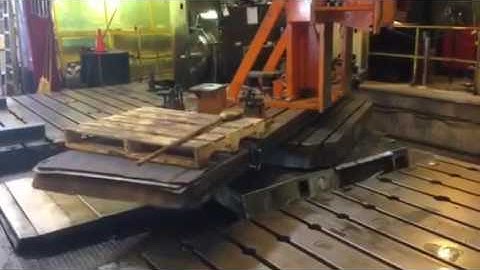 Union BFP130 CNC Floor Type Horizontal Boring Mill