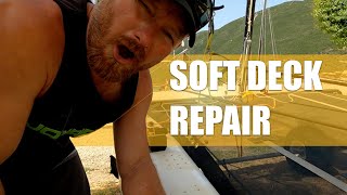 Fixing a very soft deck on a Hobie Cat screenshot 3
