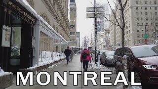 Montreal Walk - From Omni Hotel to Guy-Concordia Station - December 2023