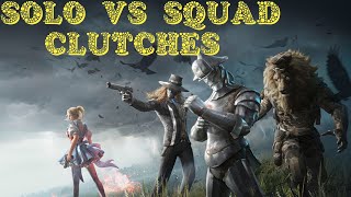 Solo VS Squad Clutches | PUBG MOBILE | SuperGirl screenshot 5