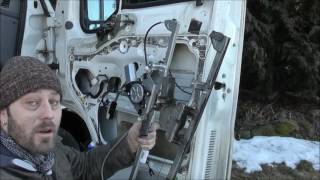 D.I.Y. Fensterheber wechseln, Fiat Ducato, Step by Step Van Window Removal Disaster Diy Fiat Ducato 3