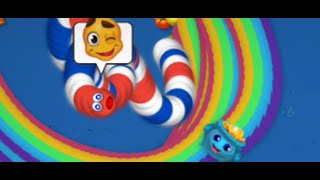 🐍Wormszone.io | giant SLITER snake top 01/epic worms Zone Best gameplay screenshot 4