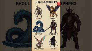 Legendary Creatures & Monsters! 🐉⚔️🧚‍♀️ Epic Fantasy Beasts in Shorts!