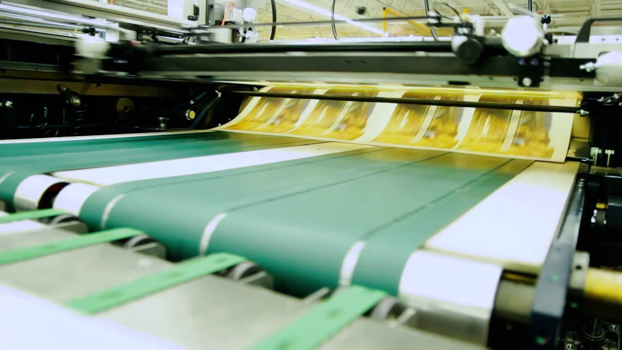 U.V. Coating - On Line Bindery Capability