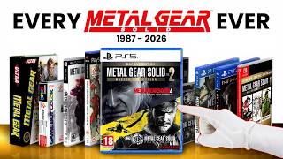 Unboxing Every Metal Gear Solid Game Ever (1987-2026)