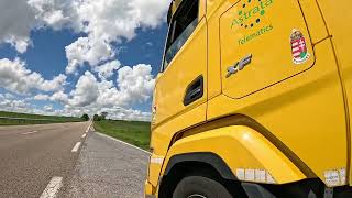 ᴅʀɪᴠɪɴɢ ᴛʜʀᴏᴜɢʜ ᴛʜᴇ ᴠᴀʟʟᴇʏꜱ ᴏꜰ ꜰʀᴀɴᴄᴇ 🇨🇵 on the way ᴩᴀʀɪꜱ #trucking #sky #france #trucker #europe