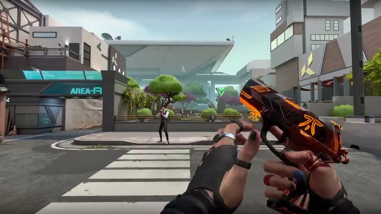 Fnatic VCT Classic Skin Animation | #VALORANT - YouTube