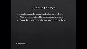 Java Atomic Variables Explained: Thread-Safe Operations with AtomicInteger & CAS