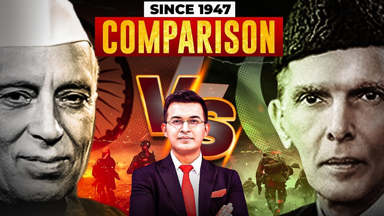 Comparison of India vs Pakistan , Since 1947| Shubhankar Mishra| @NewsBookofficial