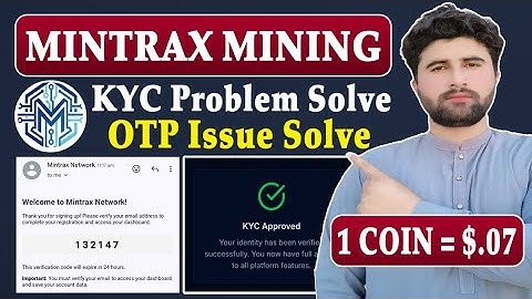 Mintrax Mining KYC Verification Problem Solve | Mintrax OTP Code Problem Solve | Rizwan Baloch 2.0