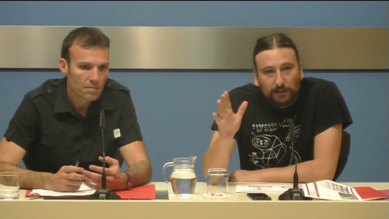 7 de junio de 2018. Rueda de prensa sobre el nuevo modelo de cesión de suelos a cooperativas servicios al contribuyente