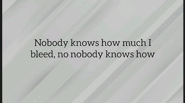 Nosebleed - Michael Clifford (lyric video)