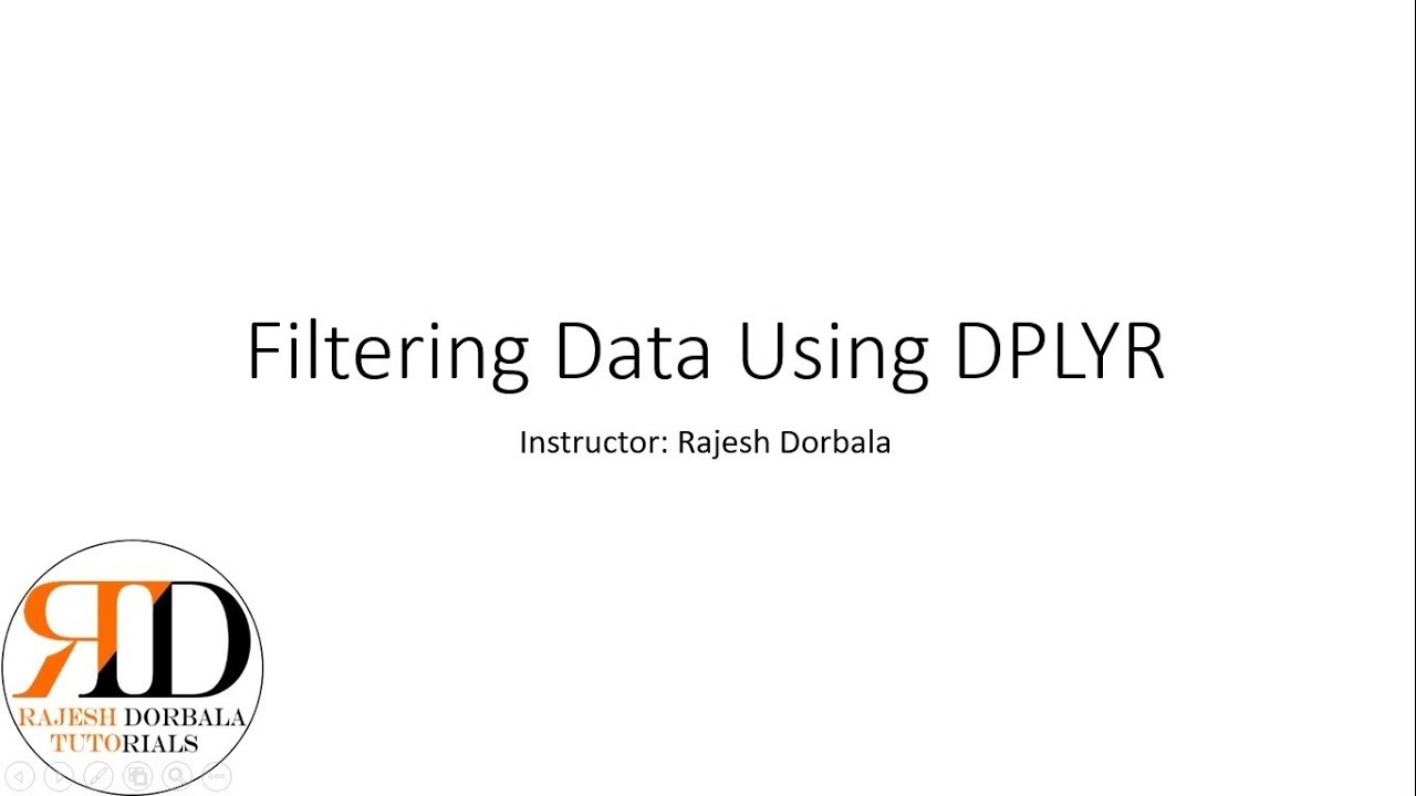 Data Filtering - YouTube