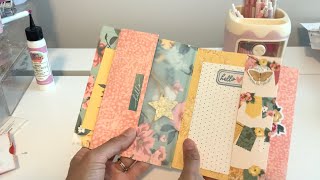 New One Sheet Wonder w/ 12x12 Paper 📝 Perfect Flat Journal Snail Mail