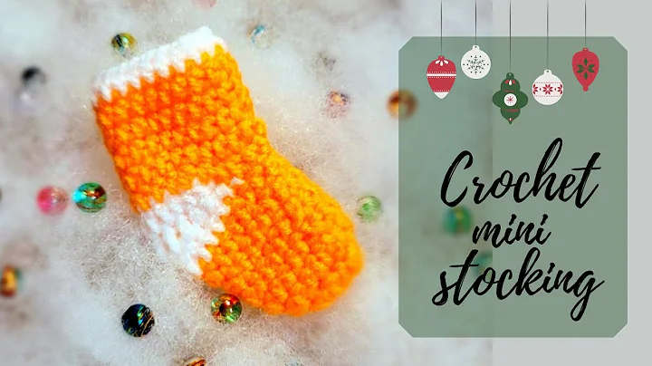 Create a Charming Mini Crochet Stocking