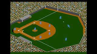 Atari XL/XE Longplay [2346] Star League Baseball