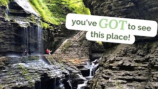 Watkins Glen State Park Hiking and Camping!