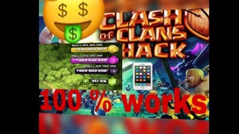 Clash of clans hack private server!!!🤑🤑(unlimited gold,elixir,gems)