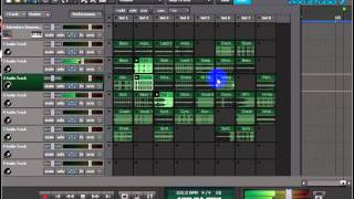 Messing around with Mixcraft Pro Studio 7's performance panel on a Tuesday morning