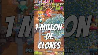 1 Millón de CLONES rompen #clashroyale #clashroyalememes #glitch
