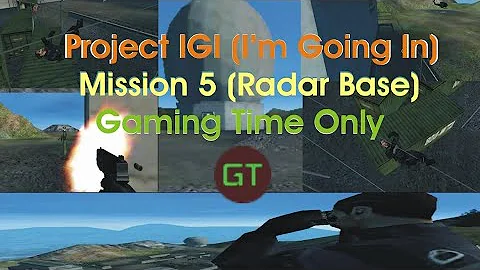 IGI 1 Mission 5 Radar Base | Challenge - 5% Health With Alarm Russian Soldiers Thug Life