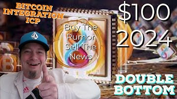 Massive W Pattern Double Bottom Blast Off For The Internet Computer Icp Coin