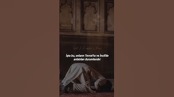 تلاوة خاشعة من سورة الفتح آيه 29 « محمد رسول الله والذين معه ...» #مترجمة كتابةً إلى اللغة التركية