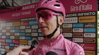 Tadej Pogačar - Interview at the start - Stage 4 - Giro d'Italia 2024
