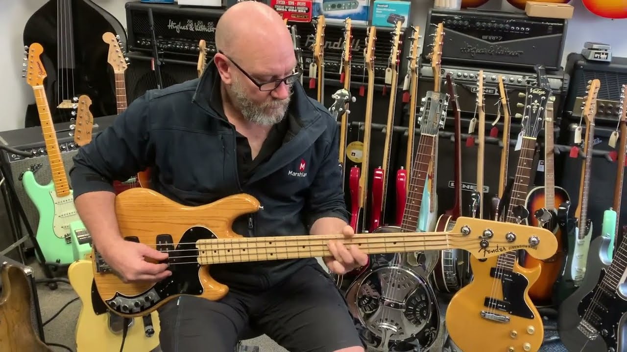 dimension 5弦ベース Fender Dimension Bass review. Pete Carter. - YouTube