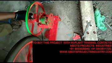 DESIGN AND FABRICATION OF  AIR DRIVEN ENGINE  MECHANICAL PROJECT