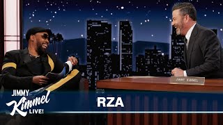 RZA on His Dream About Kimmel, Composing a Ballet & He Reads Lyrics He Wrote at 14