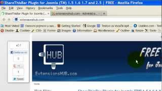 Setup the Share This Bar plugin for Joomla™ parameters - Part 2