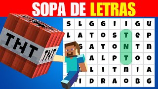 SOPA DE LETRAS de MINECRAFT: ¡Reta tu Mente con Este Juego! ⛏️ screenshot 3