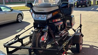 I bought a road couch! 1994 Honda goldwing 1500 aspencade