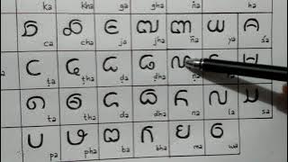 3) Berkenalan dengan Aksara Jawa Kuno (Kawi)