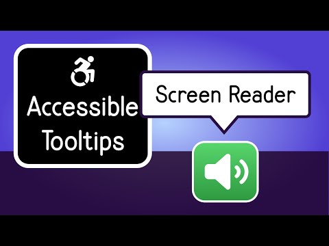 How to Make Tooltips Accessible - UX Accessibility