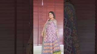 Patola Saree Draping for Beginners #sareetutorial #silk #sareelove