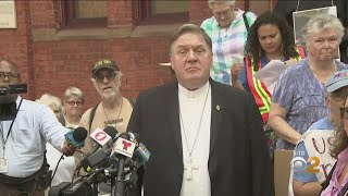 Newark Archbishop Protests ICE